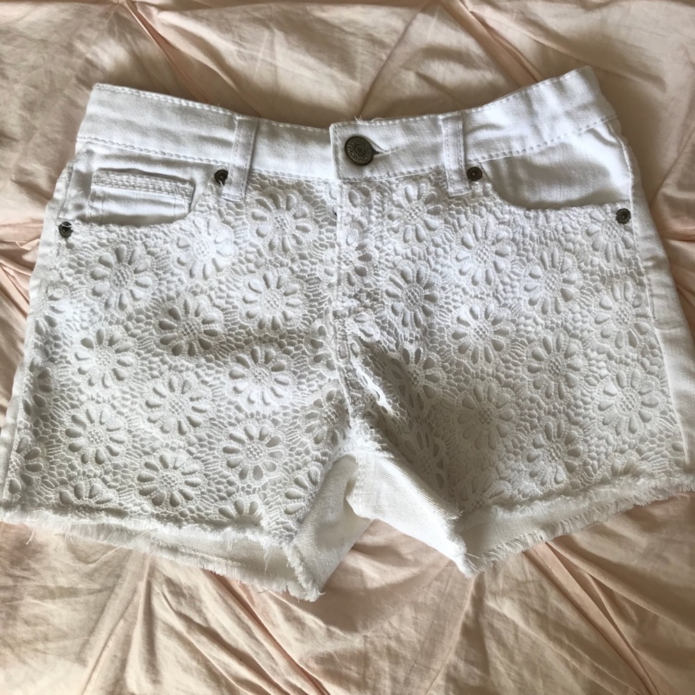 White shorts